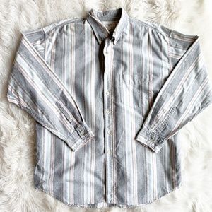 Men's Vintage J. Crew Striped Button Down MB0725